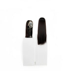 Cheveux lisses - tulle transparent